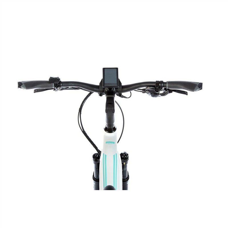 Leader Fox krosové elektrokolo EXETER dámské bílo/zelené